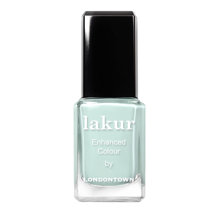 LONDONTOWN bottle front packaging showing mint shade and clean formula benefits