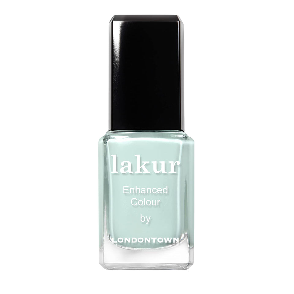 LONDONTOWN bottle front packaging showing mint shade and clean formula benefits