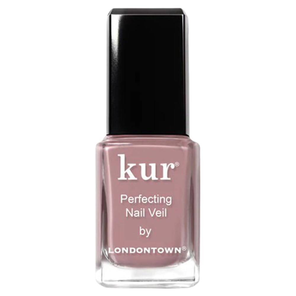 LONDONTOWN front packaging showing sheer violet mauve and tidy bottle benefit quick mani