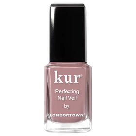 LONDONTOWN front packaging showing sheer violet mauve and tidy bottle benefit quick mani