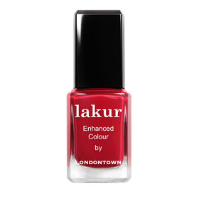 LONDONTOWN bottle front packaging showing vibrant red shade and brand