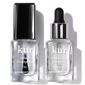 LONDONTOWN S.O.S. set packaging showing both bottles and benefits