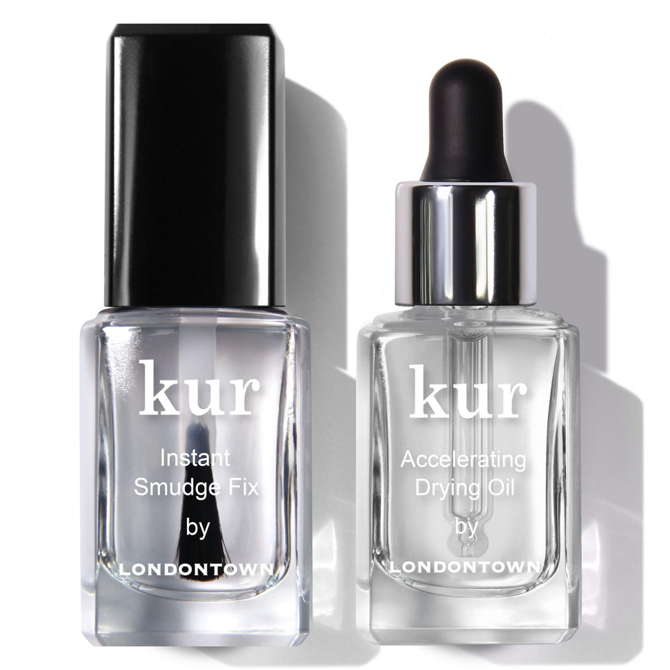 LONDONTOWN S.O.S. set packaging showing both bottles and benefits