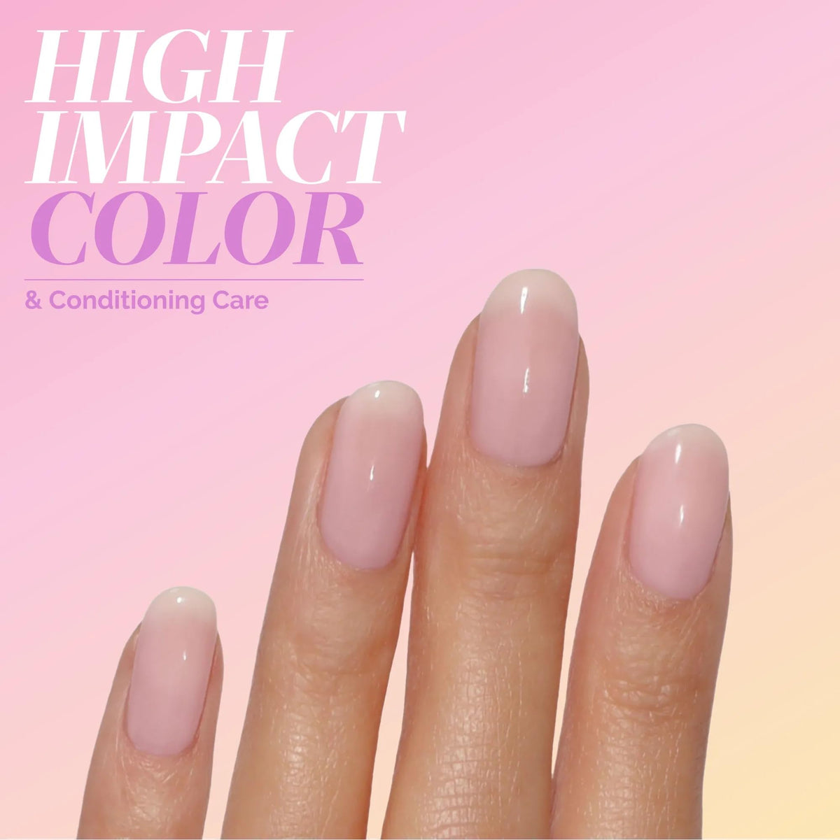 LONDONTOWN nail wheel showing layered opacity options and salon-quality shine