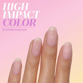 LONDONTOWN nail wheel showing layered opacity options and salon-quality shine