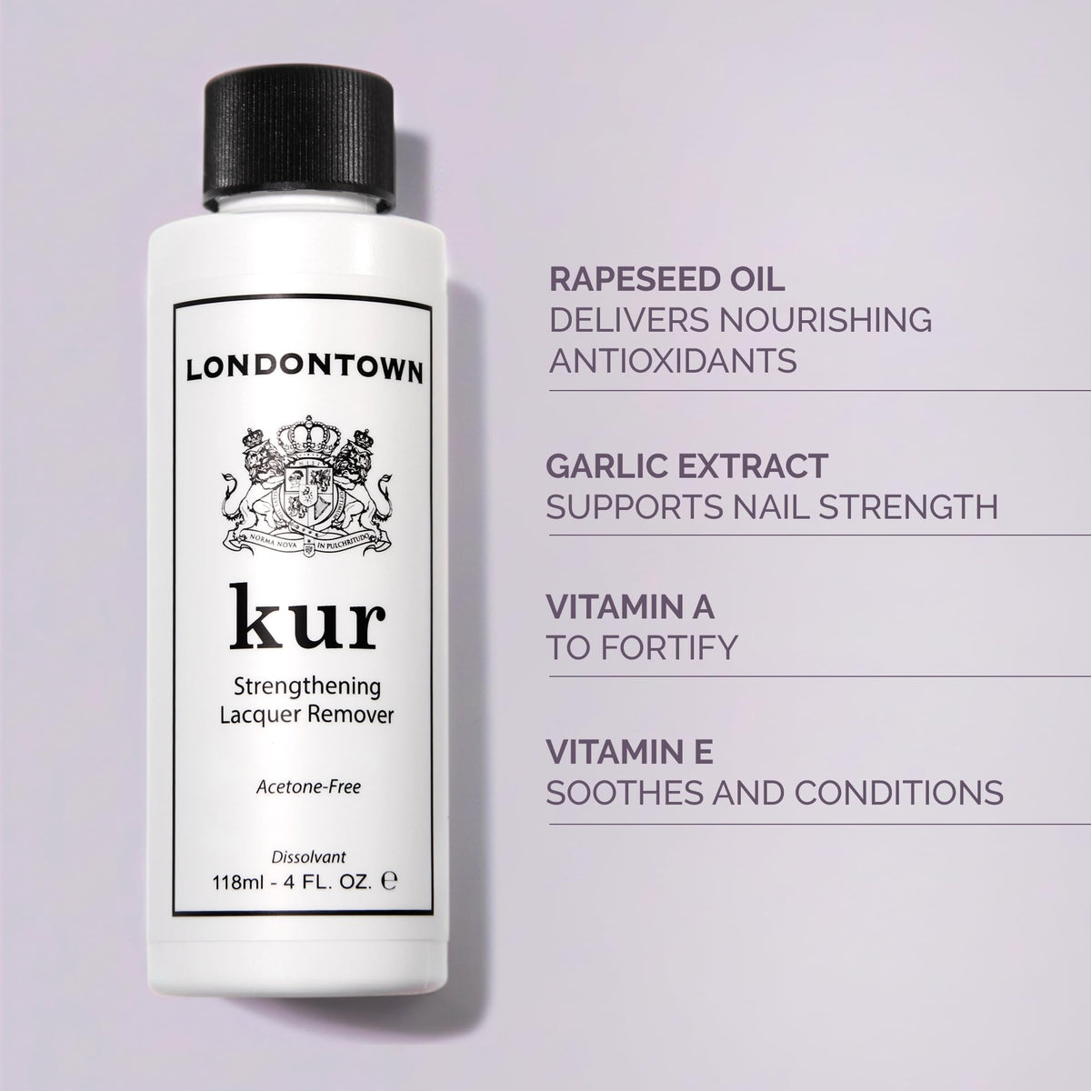 LONDONTOWN pouring texture close-up demonstrating gentle dissolving action