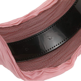 LONEEDY headband next to ruler showing size and wide face width benefit for pressure distribution