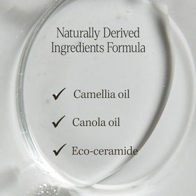 LONGTAKE camellia and canola oils ingredient shot conveying hydration benefits