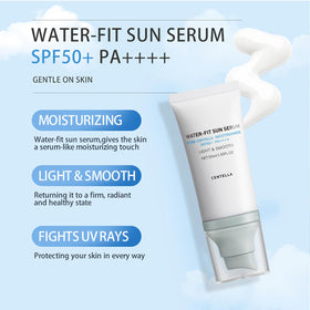 Loobexery sunscreen swatched on hand showing coverage and quick absorption