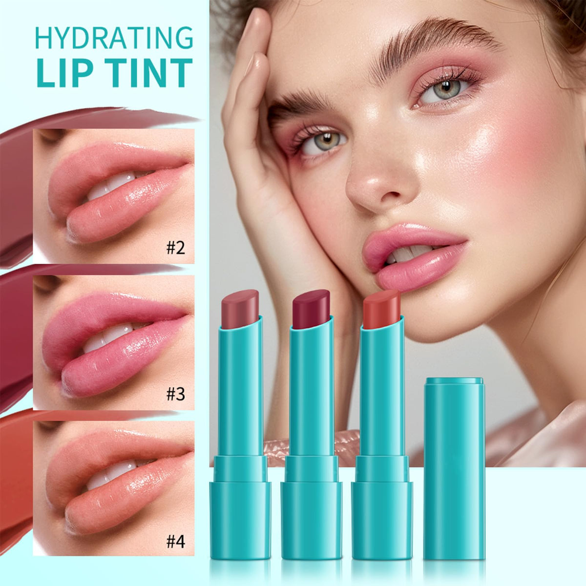 Loobexery close-up of balm texture, creamy finish for smooth application