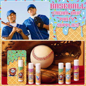 Loopeer balm being used at an outdoor baseball game protecting lips