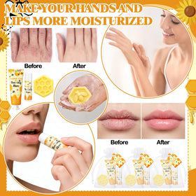 Loopeer lip balm tube detail highlighting compact design for on-the-go hydration