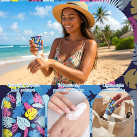 Loopeer one-ounce tube held in hand illustrating travel-size convenience and portability