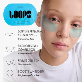 LOOPS Dew Cloud hydrogel close-up texture highlighting deep hydration