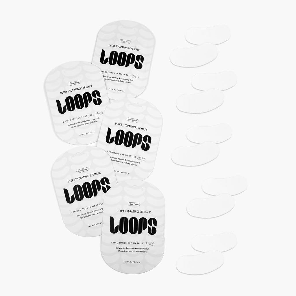 LOOPS product label close-up showing ingredients and clean formulation