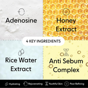 LOOPS full pack contents displayed, highlighting five weekly treatment masks