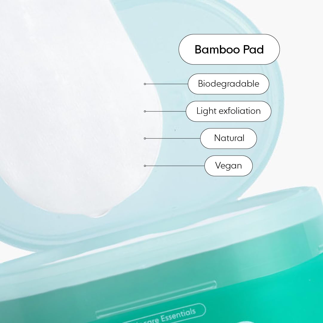 LOOPS pad in hand to show size and single-use convenience for travel and quick cleansing