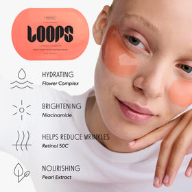 LOOPS Weekly Reset label and ingredient list emphasizing active care