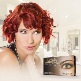 Loquay tube label keratin ingredient detail emphasizing conditioning and hair-strength benefit