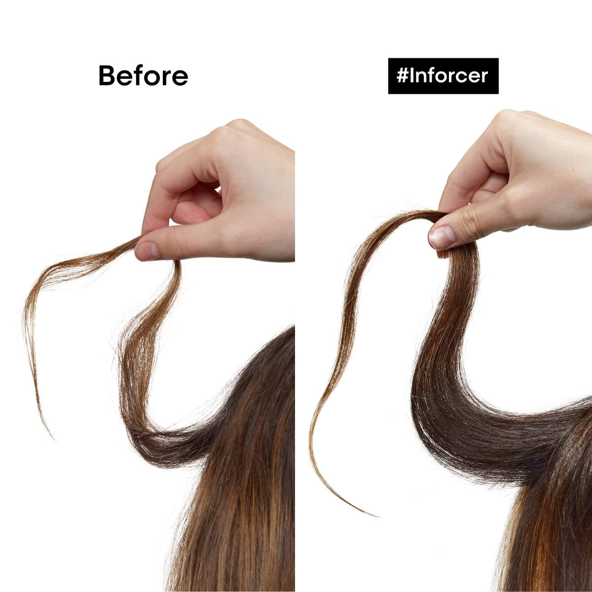 L'Oréal Professionnel ingredient label close-up highlighting biotin
