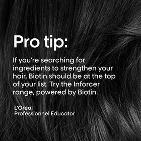 L'Oréal Professionnel foamy lather on wet hair for gentle cleanse