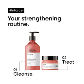 L'Oréal Professionnel shampoo with conditioner showing complete routine