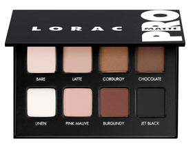 LORAC front packaging showing compact palette and branding for professional use