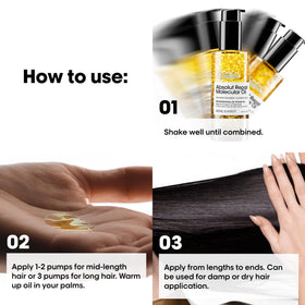 L'Oréal label close-up highlighting product claims and ingredient clarity benefit