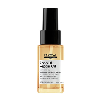 L'Oréal Professionnel Paris front bottle shot showing product benefits and design