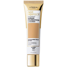L'Oreal Paris front packaging showing bottle and label, clear product ID benefit