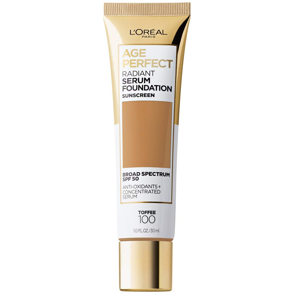 L'Oreal Paris front packaging showing bottle and branding, conveys trust