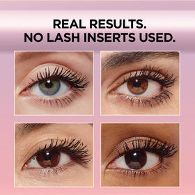 L'Oreal Paris brush close-up showing double-bristle wand for precise coating