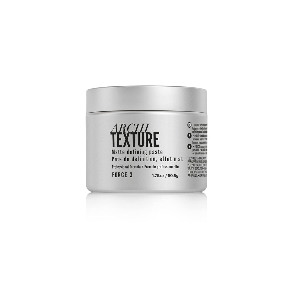 L'Oréal Professionnel jar front view showing brand and product for clear identification