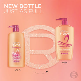 L'Oreal Paris conditioner rich texture demonstrating detangling benefit