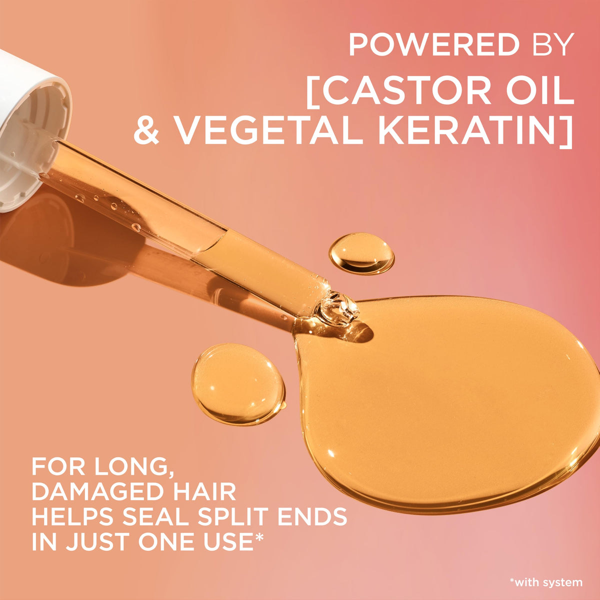 L'Oreal Paris shampoo creamy texture showing hydration and glide