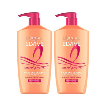 L'Oreal Paris Elvive front packaging showing duo and benefits