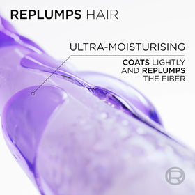 L'Oreal Paris hyaluronic texture close-up illustrating plumping formulation