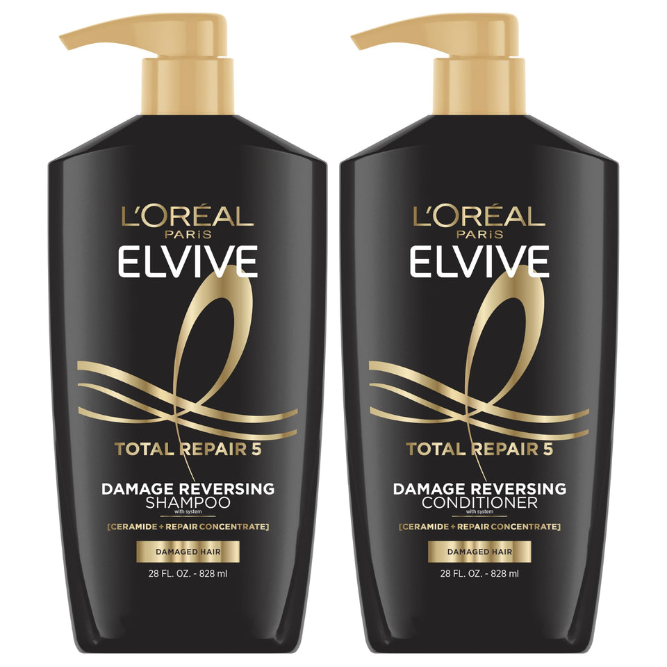 L'Oreal Paris front packaging showing set and size for easy recognition