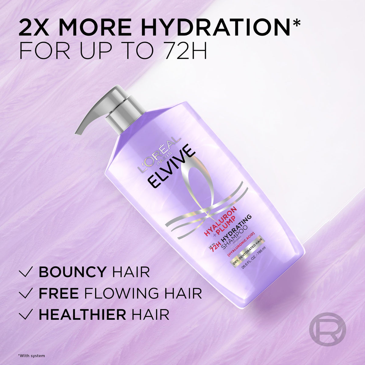 L'Oreal Paris Wonder Water bottle for flash hydration and shine