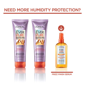 L'Oreal Paris shampoo on bathroom shelf lifestyle scene for routine benefit