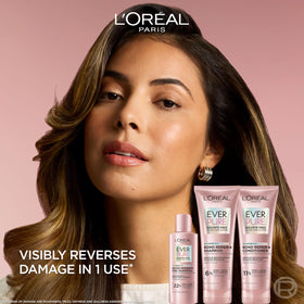 L'Oreal Paris product back label with ingredient list and usage directions benefit