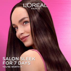 L'Oreal Paris shampoo texture close-up illustrating gentle lather and cleansing