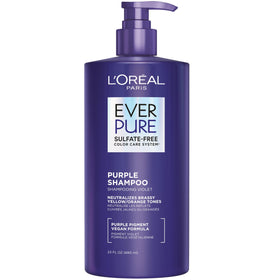 L'Oreal Paris front packaging shows large 23 oz bottle and benefits