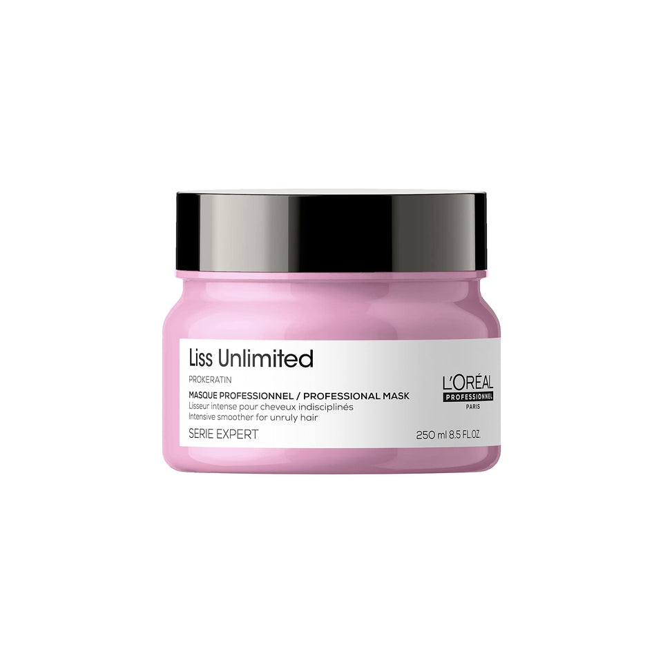 L'Oréal Professionnel front packaging showing product and smoothing benefit