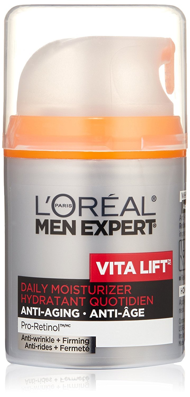 L'Oreal Paris Men Expert charcoal cleanser texture on fingertips demonstrating deep-clean benefits