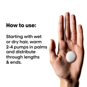 L'Oréal Professionnel before and after hair showing smoother, less frizzy results