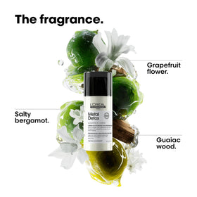 L'Oréal Professionnel applying cream in hand demonstrating easy spreadability