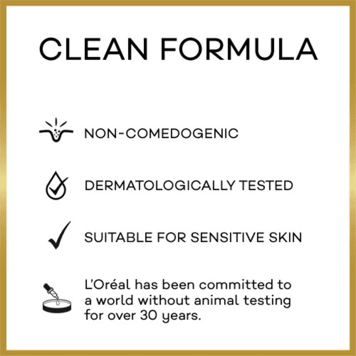 L'Oreal Paris foundation applied on hand demonstrating natural coverage