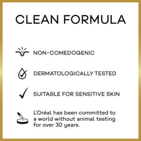 L'Oreal Paris foundation applied on hand demonstrating natural coverage