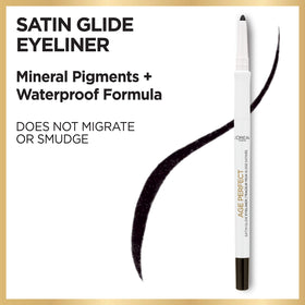 L'Oreal Paris eyeliner ergonomic rubber grip detail benefit: better control